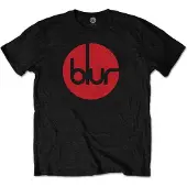 Ginza.se Blur: Unisex T-Shirt/Circle Logo (Black) (Small)