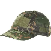 MFH - Max Fuchs MFH Insats-Keps med Kardborrepaneler (Färg: Flecktarn)