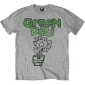 Ginza.se Green Day: Unisex T-Shirt/Flower Pot (Grey) (Medium)