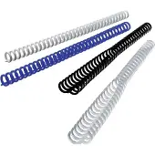 GBC ClickBind - 16 mm - 34 ringar - A4 (210 x 297 mm) - 145 ark - svart - 50 stk bindningsklickrygg