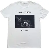 Ginza.se Joy Division: Unisex T-Shirt/Classic Closer (White) (Large)