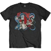Ginza.se The Who: Unisex T-Shirt/Groovy Border (Black) (X-Large)