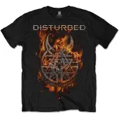 Ginza.se Disturbed: Unisex T-Shirt/Burning Belief (Black) (Large)