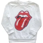 Ginza.se The Rolling Stones: Kids Sweatshirt/Classic Tongue (White) (11-12 Years)