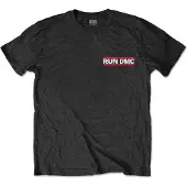 Ginza.se Run DMC: Unisex T-Shirt/Rap Invasion (Black) (Back Print) (X-Large)