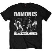 Ginza.se Ramones: Unisex T-Shirt/CBGB 1978 (Black) (Large)