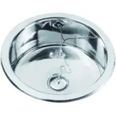Juvel Barents vask BC313 Ø31 cm med prop, børstet