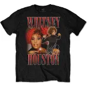 Ginza.se Whitney Houston: Unisex T-Shirt/90s Homage (Black) (Small)