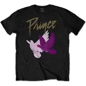 Ginza.se Prince: Unisex T-Shirt/Doves (Black) (XX-Large)