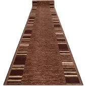 Rugsx Löpare anti-halk ADAGIO gum brun 100x300 cm