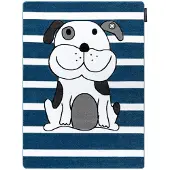 Rugsx Matta PETIT PUPPY blå 160x220 cm