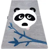 Rugsx Matta PETIT PANDA grå 180x270 cm