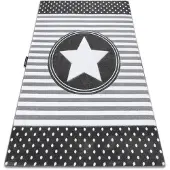 Rugsx Matta PETIT STAR stjärna grå 180x270 cm