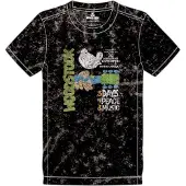 Ginza.se Woodstock: Unisex T-Shirt/Poster (Black) (Wash Collection) (Large)