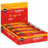 GÜ Liquid Låda Med Energigeler Jordgubbe Och Banan 60g 12 Enheter