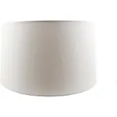 QAZQA Lampavärme i linne vit 45 cm