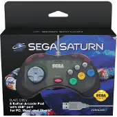 Retro-Bit SEGA Saturn USB Pad Grey