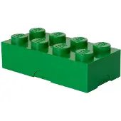 LEGO Matlåda - 8 Knoppar - 1,5 L - Dark Green - - One Size - Matlåda