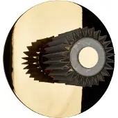 DCW éditions Vägglampa , Guld / mässing, Vardagsrum, Metall