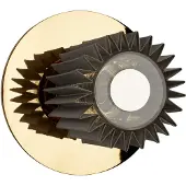DCW éditions Vägglampa , Guld / mässing, Vardagsrum, Metall