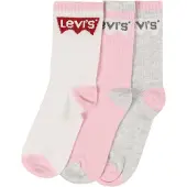 Levi's Sockor gråmelerad / rosa / karminröd / vit