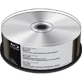 MediaRange - BD-R - 25 GB - yta utskrivbar med transfertryck - spindel