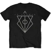 Ginza.se In Flames: Unisex T-Shirt/Jester head (Black) (Medium)