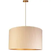 Duolla Hänglampa Essex , dimbar, Mässing / guld, Vardagsrum / matsal, Textil / tyger / siden, Modern, Pendellampa