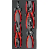 Knipex 00 20 01 V02, Tångset, Röd, 335 mm, 165 mm, 33 mm