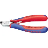 Knipex 64 42 115, Ändavbitartång, Stål, Blå, Röd, 115 mm, 69 g