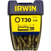 Irwin hylsa 1/4 25 mm Torx T30 (10504356) – 10 st