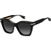 Marc Jacobs Square Dam Svart Mörkgrå Gradient 90041091