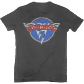 Ginza.se Van Halen: Unisex T-Shirt/Chrome Logo (Black) (Small)
