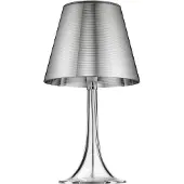 Flos Design bordslampa MISS K, dimbar, Förkromad / silver, Vardagsrum / matsal, Syntetmaterial, Design, Bordslampa