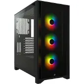 Corsair PC-chassi - - CC-9011204-WW - iCUE 4000X - Svart