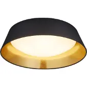 Reality Leuchten Taklampa Ponts, Svart, Vardagsrum / matsal, Textil / tyger / siden, Modern, Taklampa