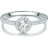 Trilani Ring silver / transparent