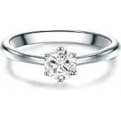 Trilani Ring silver / transparent