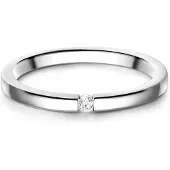 Glanzstücke Ring silver / transparent