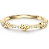 Glanzstücke Ring guld / transparent