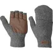 Outdoor Research Men'S Lost Coast Fingerless Mitts Pewter