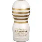 Tenga Premium Original Gentle Vacuum Cup Masturbator - Vit - Vit