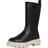 About You Chelsea boots kräm / svart