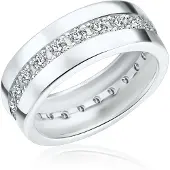Rafaela Donata Ring silver / transparent