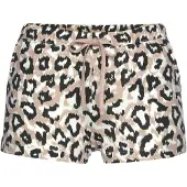 LASCANA Pyjamasbyxa rosa / svart / vit