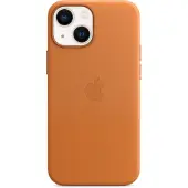 Apple iPhone 13 Mini Apple Läderskal med MagSafe MM0D3ZM/A - Gyllenbrun
