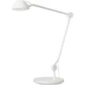 Fritz Hansen Bordslampa , dimbara, Vit, Vardagsrum, Aluminium