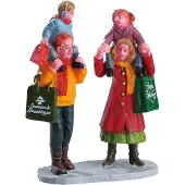 Lemax #22022 Familj julshopping