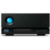 LaCie 1big Dock Thunderbolt 3 8 TB Hårddiskarray Thunderbolt 3, DisplayPort, USB 3.2 Gen 2, USB 3.2 Gen 1, Kortläsare Svart STHS8000800