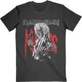 Ginza.se Iron Maiden: Unisex T-Shirt/Killers Eddie Large Graphic Distress (Black) (X-Large)